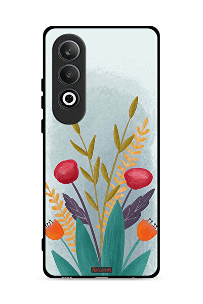 Tolwak غطاء حماية لهاتف OnePlus Nord CE4 5G برسومات نباتية