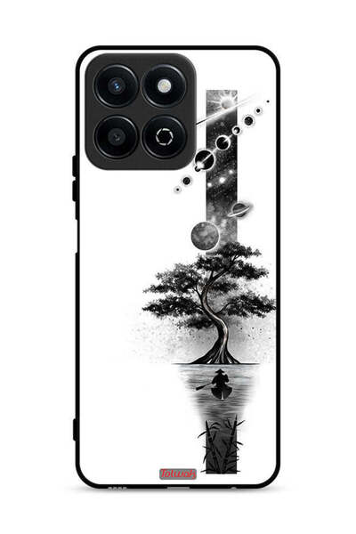 Tolwak Honor Play 60 Plus 5G Protective Case Cover Earth Space Art