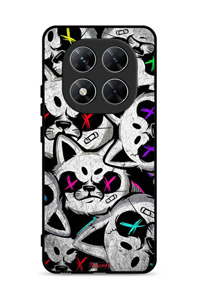 Tolwak غطاء حماية لهاتف Xiaomi Poco X7 5G بطبعة قطط مارشميلو