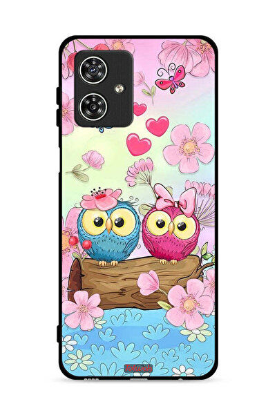 Tolwak غطاء حماية لهاتف موتورولا موتو جي 54 5G برسومات بومة لطيفة