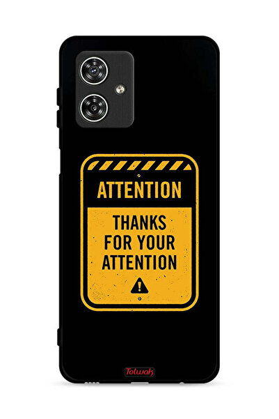 Tolwak غطاء حماية لهاتف موتورولا موتو جي 54 5 جي، شكرًا على الاهتمام