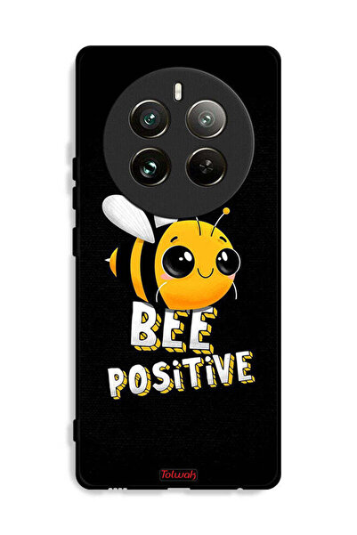 Tolwak غطاء حماية لهاتف Realme 12 Pro Plus 5G - Bee Positive