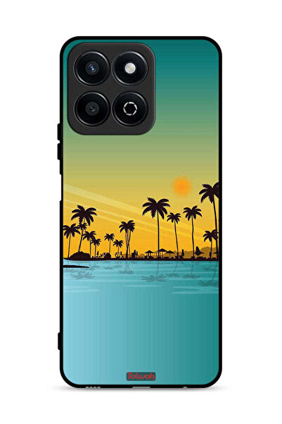 Tolwak غطاء حماية لهاتف Honor Play 60 Plus 5G بطبعة فن تجريدي