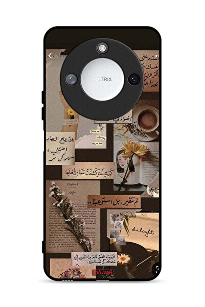 Tolwak غطاء حماية لهاتف Honor X60 5G بعبارات عربية قديمة