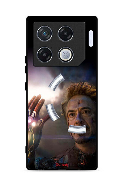 Tolwak غطاء حماية لهاتف Infinix GT 20 Pro 5G - أنا الرجل الحديدي