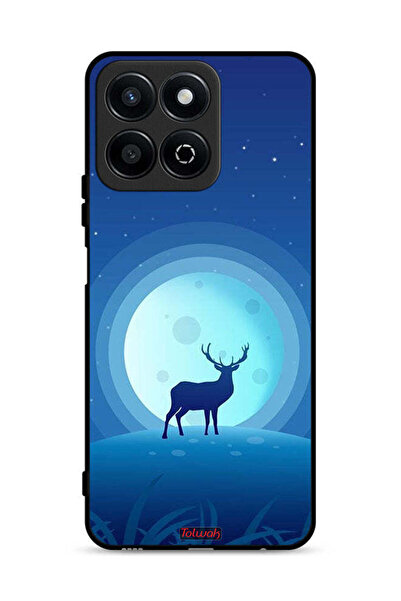 Tolwak غطاء حماية لهاتف Honor Play 60 Plus 5G بتصميم غزال