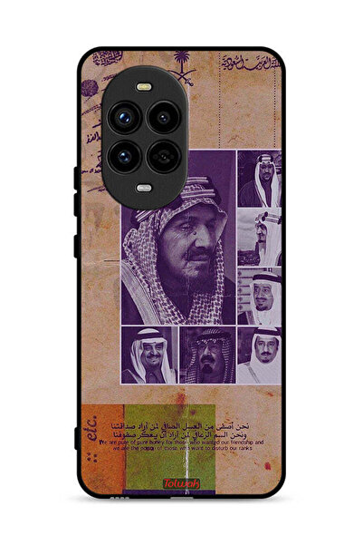 Tolwak غطاء حماية لهاتف هواوي نوفا 13 برو 5G - صور قديمة لملوك السعودية