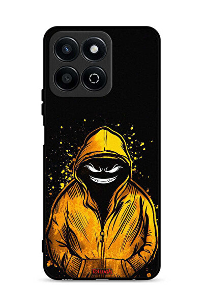 Tolwak غطاء حماية لهاتف Honor Play 60 Plus 5G برسومات مارشميلو بوي