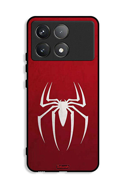 Tolwak Xiaomi Redmi K70E 5G Protective Case Cover Spider Icon