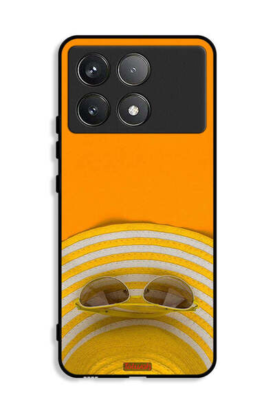 Tolwak غطاء حماية لهاتف Xiaomi Redmi K70E 5G مع قبعة ونظارات