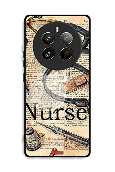 Tolwak غطاء حماية لجهاز Realme 12 Pro Plus 5G ممرضة أدوات عتيقة