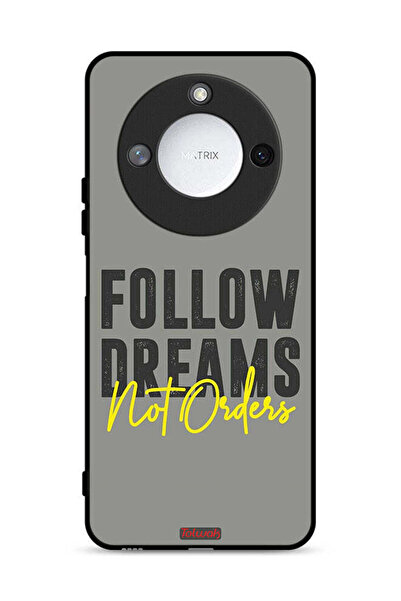 Tolwak غطاء حماية لهاتف Honor X60 5G - اتبع الأحلام وليس الأوامر