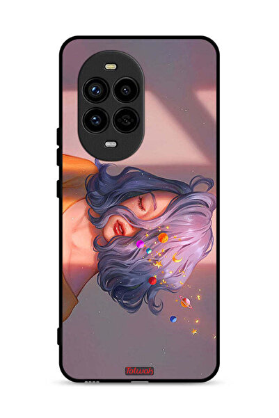 Tolwak Huawei nova 13 Pro 5G Protective Case Cover Girl And Space Art
