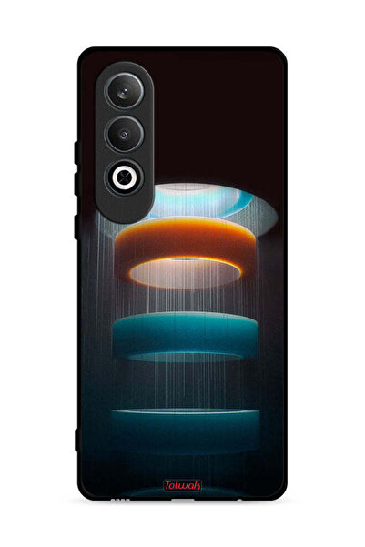 Tolwak غطاء حماية لهاتف OnePlus Nord CE4 5G بنمط حلقات فنية