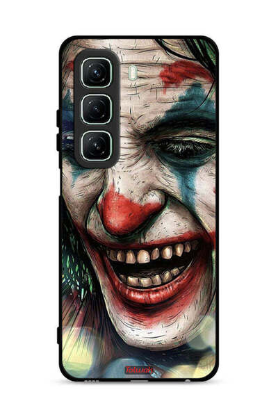 Tolwak غطاء حماية لهاتف Infinix Hot 50 5G بطبعة وجه الجوكر الضاحك