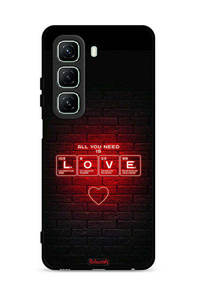 Tolwak غطاء حماية لهاتف Infinix Hot 50 5G كل ما تحتاجه هو الحب