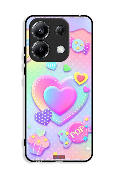 Tolwak غطاء حماية لهاتف شاومي بوكو M6 برو 4G برسومات قلوب البوب