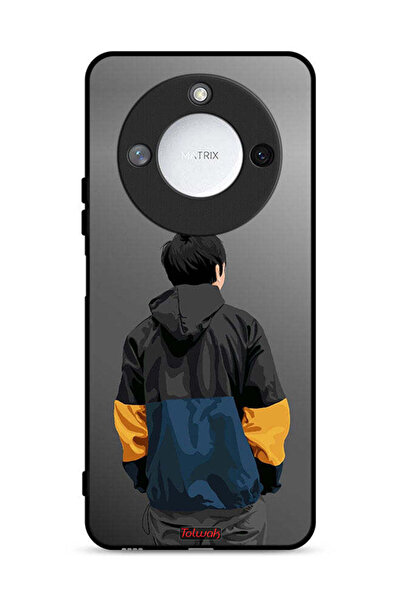 Tolwak غطاء حماية لهاتف Honor X60 5G بصورة فنية لولد