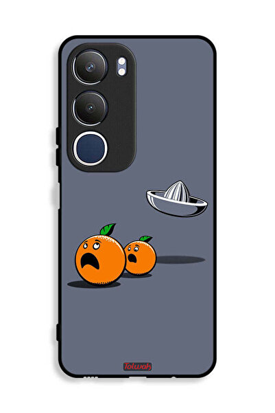 Tolwak غطاء حماية لهاتف Vivo Y19s 4G بتصميم فني رقمي بسيط وفكاهي