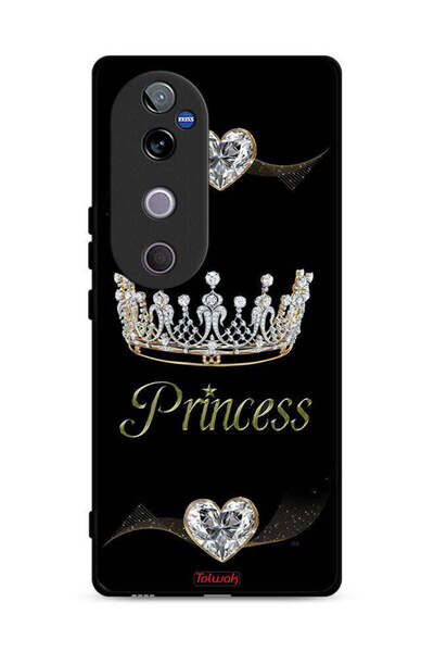 Tolwak غطاء حماية لهاتف Vivo V40 5G بتصميم الأميرة