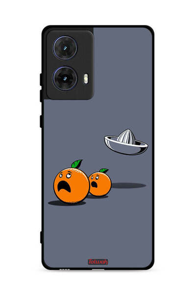 Tolwak غطاء حماية لهاتف موتورولا موتو جي 85 5G - فن رقمي بسيط وفكاهي