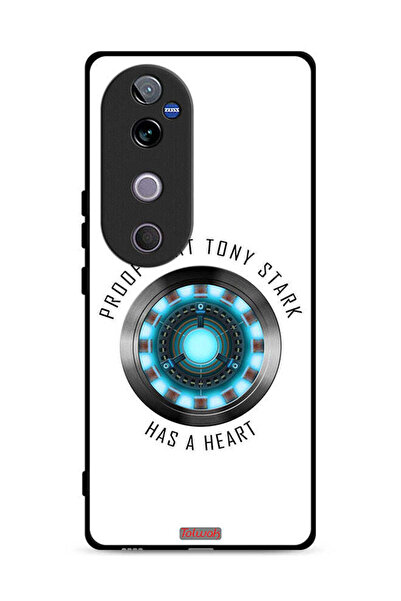 Tolwak غطاء حماية لهاتف Vivo V40 5G دليل على أن توني ستارك لديه قلب