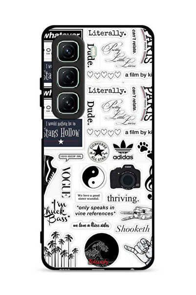 Tolwak غطاء حماية لهاتف Infinix Hot 50 5G يتحدث فقط