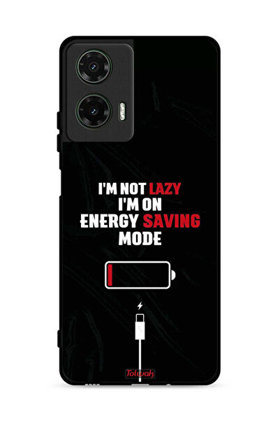 Tolwak غطاء حماية لهاتف موتورولا موتو جي 35 5 جي - أنا لست كسولاً، أنا في وضع...