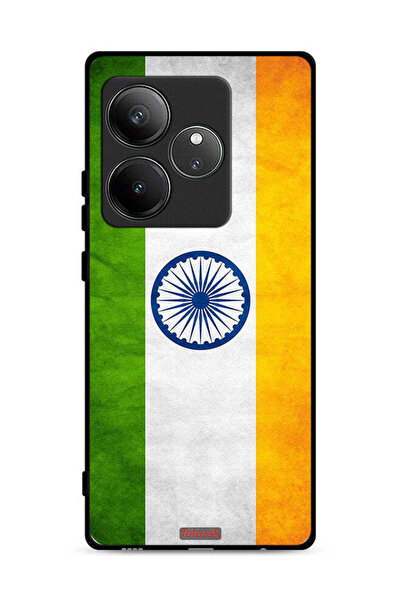 Tolwak غطاء حماية لهاتف Realme GT Neo6 SE 5G بعلم هندي مضيء