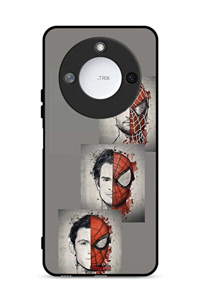 Tolwak غطاء حماية لهاتف Honor X9c Smart 5G برسومات سبايدر مان