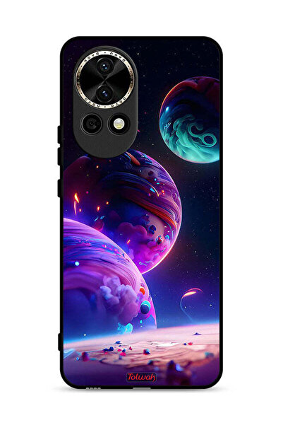 Tolwak غطاء حماية لهاتف هواوي نوفا 13 5G بنقشة كوكبية