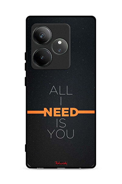 Tolwak غطاء حماية لجهاز Realme GT 6 5G كل ما أحتاجه هو أنت