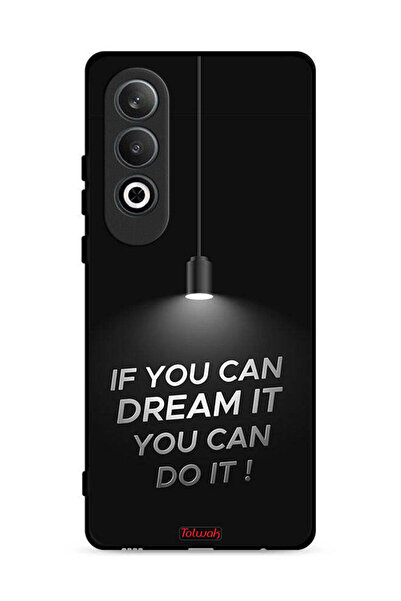 Tolwak غطاء حماية لهاتف Oppo K12 Plus 5G إذا كنت تستطيع أن تحلم به، يمكنك تحقيقه