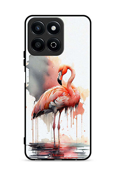 Tolwak غطاء حماية لهاتف Honor Play 60 Plus 5G برسومات ألوان مائية استوائية