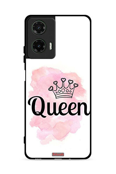 Tolwak غطاء حماية لهاتف موتورولا موتو جي 35 5G بنقشة الملكة