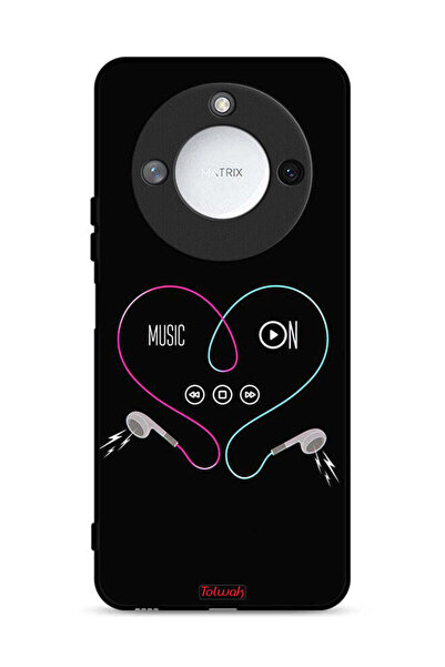 Tolwak غطاء حماية Honor X60 5G مع موسيقى