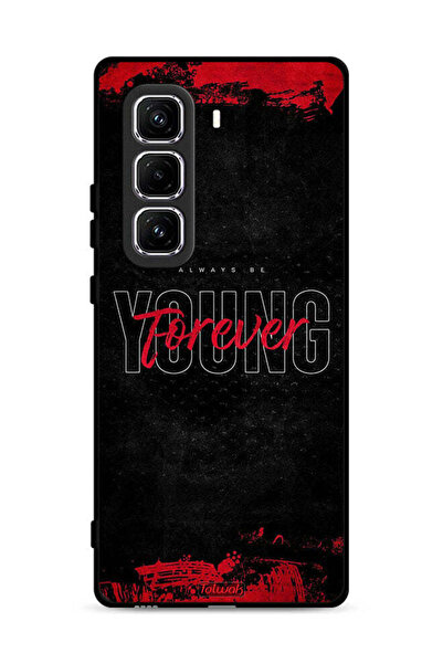 Tolwak غطاء حماية لهاتف Infinix Hot 50 Pro Plus 4G - Forever Young