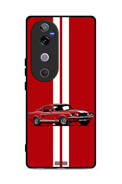 Tolwak Vivo V40 5G Protective Case Cover Vintage Car Abstract Art