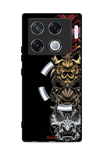 Tolwak غطاء حماية لهاتف Infinix GT 20 Pro 5G مع رسومات فنية للرؤوس