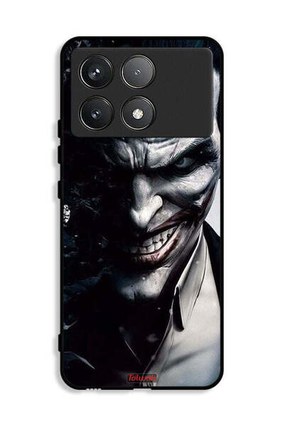 Tolwak غطاء حماية Xiaomi Redmi K70E 5G بتصميم نصف وجه جوكر