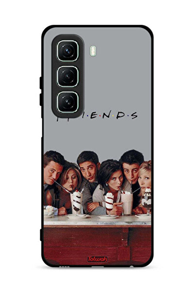 Tolwak غطاء حماية لهاتف Infinix Hot 50 5G من F R I E N D S