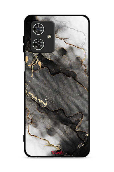 Tolwak غطاء حماية لهاتف موتورولا موتو جي 54 5G، رخامي لامع