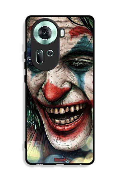 Tolwak غطاء حماية لهاتف Oppo Reno11 5G بوجه الجوكر الضاحك