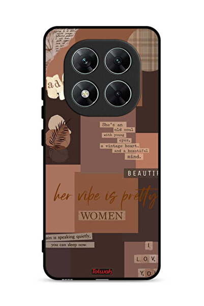 Tolwak Xiaomi Redmi Note 14 Pro 5G Protective Case Cover Adventurer Women