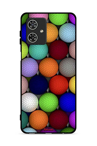 Tolwak غطاء حماية لهاتف موتورولا موتو جي 54 5 جي - كرات فنية تجريدية