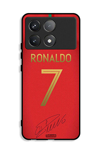 Tolwak غطاء حماية لهاتف شاومي ريدمي K70E 5G رونالدو 7