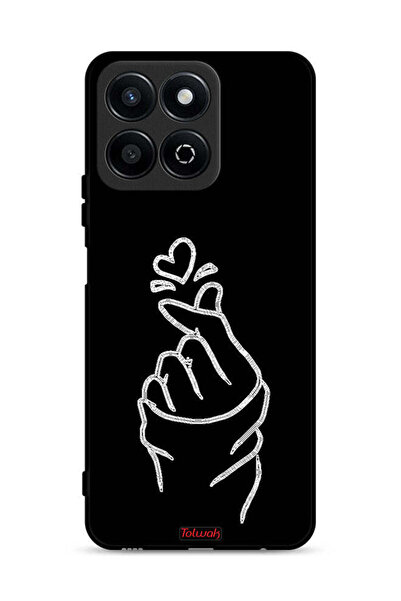 Tolwak غطاء حماية لهاتف Honor Play 60 Plus 5G Snap Love