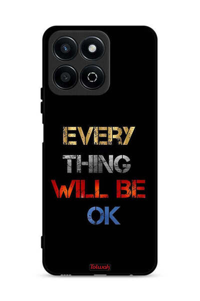 Tolwak غطاء حماية لهاتف Honor X7c 4G كل شيء سيكون على ما يرام