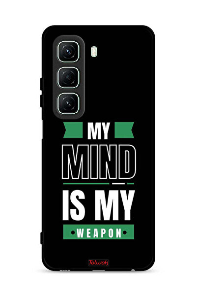 Tolwak غطاء حماية لهاتف Infinix Hot 50 5G بعقلي هو عقلي