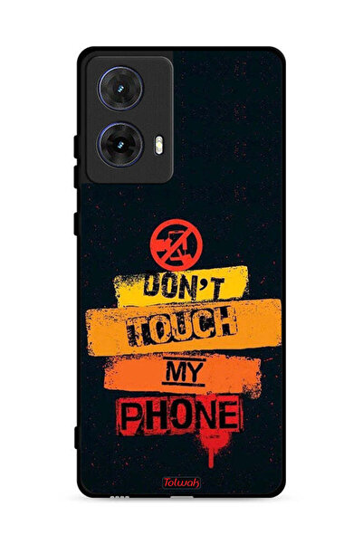 Tolwak غطاء حماية لهاتف موتورولا موتو جي 85 5G - لا تلمس هاتفي